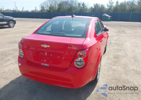 2015 Chevrolet Sonic Ls Auto из США, поврежденный, VIN 1G1JA5SH9F4130256